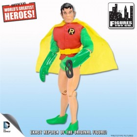 Series 3 Retro Mego Batman Figures Robin with Removable Mask