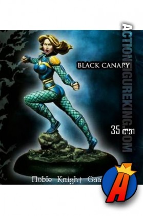 Knight Models 35mm BLACK CANARY Miniature Metal Figure.