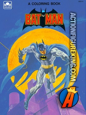 Batman coloring book from Golden.