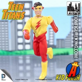 8-inch repro Mego Kid Flash from Figures Toy Company.