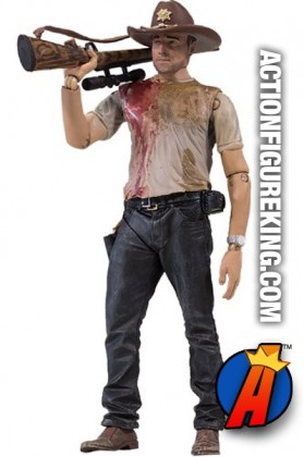 The Walking Dead TV Series 2 Deputy Rick Grimes figure from McFarlane Toys.