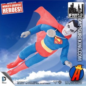 Bizarro Number 1 Retro style Mego action figure.