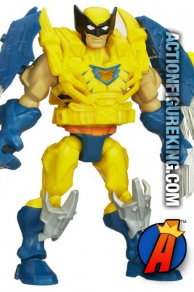 Fully articulated 6-inch Marvel Super Heroe Mashers Wolverine action figure from Hasbro.