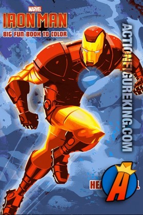 2013 Iron Man Heavy Metal Hero Coloring Book from Dalmatian Press.