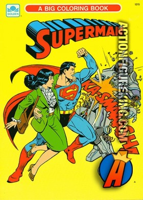 Superman - A Big Coloring Book from Golden.