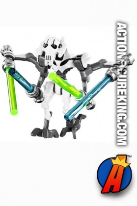 LEGO STAR WARS GENERAL GRIEVOUS minifigure white version.