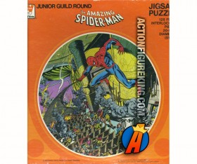 Whitman Spider-Man Theater Fire 125-Piece Jigsaw Puzzle.