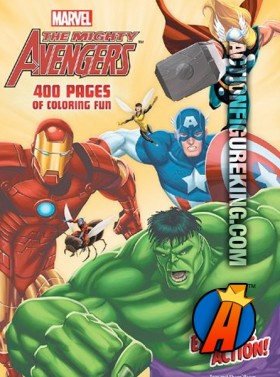 400-page The Mighty Avengers coloring book from Dalmatian Press.