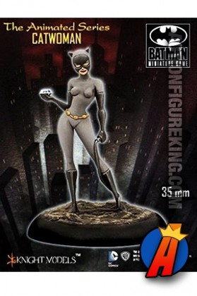 Knight Models 35mm CATWOMAN ANIMATED Miniature Metal Figure.