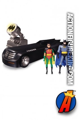 DC Collectibles BATMAN the Animated Series Deluxe BATMOBILE vehicle.