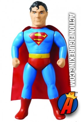 10-inch scale Medicom Sofubi Superman action figure.