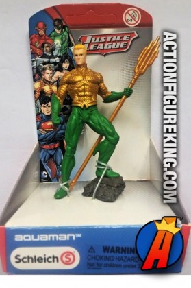 SCHLEICH DC COMICS AQUAMAN REISSUE 4-INCH SCALE PVC FIGURE