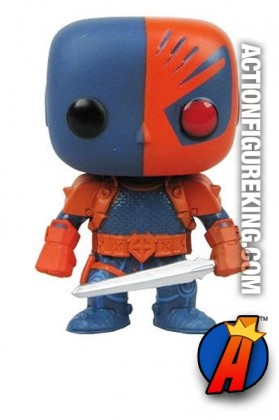 Funko Pop! Heroes Deathstroke vinyl bobblehead figure from DC Comics.