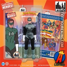 Mego-style eight-inch Super Friends Green Lantern action figure.