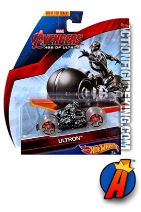 Ultron&#039;s Age of Ultron die-cast Cycle from Hot Wheels.