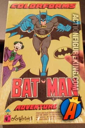 Batman Adventure Set from Colorforms circa 1989.