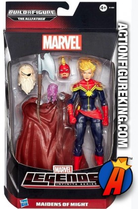 Marvel Legends Infinite Captain Marvel action figure from Hasbro.