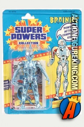 Kenner Super Powers Collection Brainiac action figure.