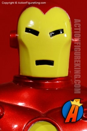 Famous Cover Series 8 Inch Iron Man action figure with authentic fabric outfit.