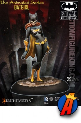 Knight Models 35mm Miniature BATGIRL ANIMATED Metal Figure.