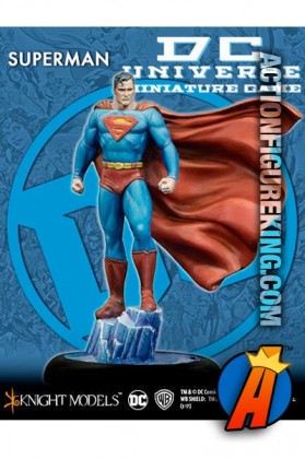 SUPERMAN mini KNIGHT MODELS with three optional chest plates.