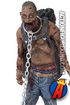 The Walking Dead TV Series 3 Michonne&#039;s Pet Zombie action figure.