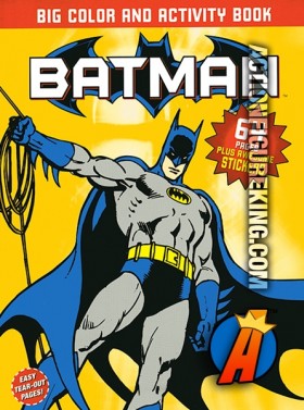 Batman Big Color and Activity Book from Meredith Books.