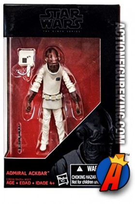 STAR WARS BLACK SERIES 6-Inch Scale ADMIRAL ACKBAR Action Figure from HASBRO.