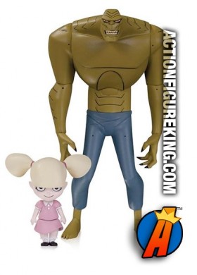 New Adventures of Batman 6-inch scale Killer Croc with Baby Doll figures from DC collectibles.