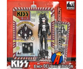 A packaged sample of this Kiss Series Two 8-inch The Demon Hotter Than Hell variant.