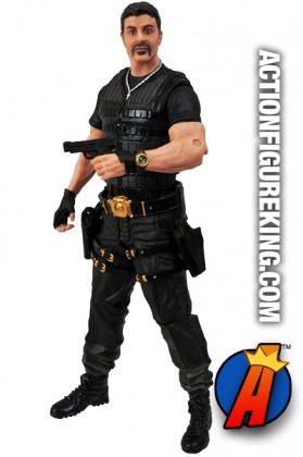 The EXPENDABLES 2 BARNEY ROSS Action Figure from DST.