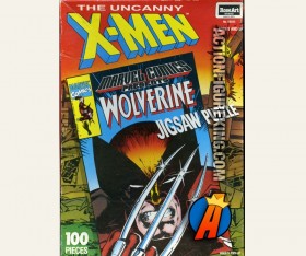 RoseArt X-Men 100-piece jigsaw puzzle featuring Wolverine.