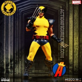 MEZCO 1:12 COLLECTIVE CLASSIC TIGER STRIPE WOLVERINE ACTION FIGURE