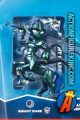 Skylanders Trap Team Knight Mare figure and gamepiece.
