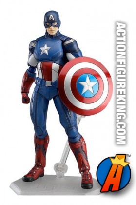 From the The Avengers films comes this Figma Captain America action figure.