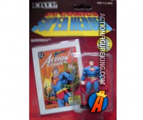 2-inch DC Comics Super-Heroes Die-Cast Metal Superman Standing figure.