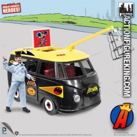 WORLD&#039;S GREATEST SUPERHEROES MEGO REPRO BATLAB CRIME BUS FROM Figures Toy Co.