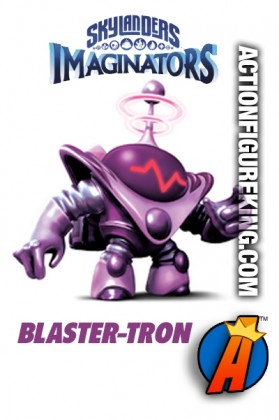 2016 Skylanders Imaginators BLASTER-TRON figure is a Light Element.