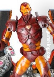 Marvel Legends Series 8 Modern Iron-Man action figure from Toybiz.