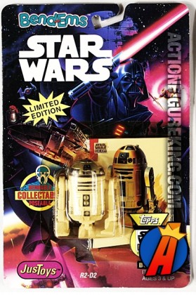 STAR WARS Bend-Ems R2-D2 Bendable Figure.