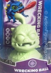 Skylanders Spyro&#039;s Adventure Variant Glow-in-the-Dark Wrecking Ball figure from Activision.