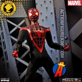 MEZCO ONE:12 COLLECTIVE SDCC EXCLUSIVE MILES MORALES SPIDER-MAN ACTION FIGURE