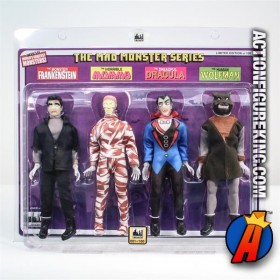 MEGO REPRO MAD MONSTER SERIES FOUR PACK 8-INCH ACTION FIGURES with Glow-In-The-Dark Eyes and Hands from FTC