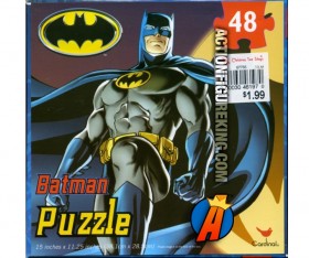 Cardinal presents this Batman 48-Piece jigsaw puzzle.