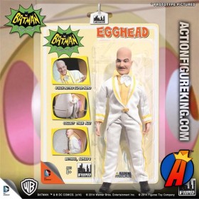 MEGO Style Classic Batman TV Series 8-Inch scale Vincent Price as EGGHEAD from FTC