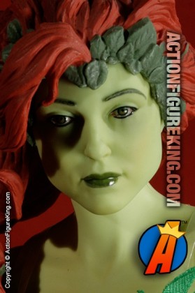 13 inch DC Direct fully articulated Poison Ivy action figure with authentic fabric outfit.