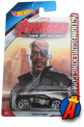 Avengers Age of Ultron Ultra Rage Nick Fury die cast vehicle from Hot Wheels.