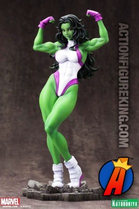 Kotobukiya Marvel SHE-HULK Bishoujo seventh-scale statue.