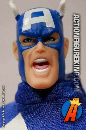 Marvel Famous Cover Series 8 inch Captain America action figure from Toybiz.