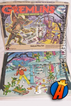 Gremlins Deluxe Playset from Colorforms.